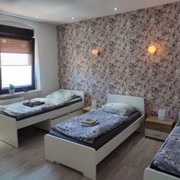 Schlafzimmer mit TV
