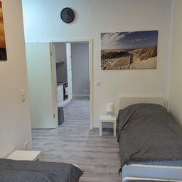 Schlafzimmer mit TV