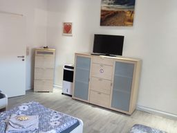 Schlafzimmer 1 mit 3 Einzelbetten